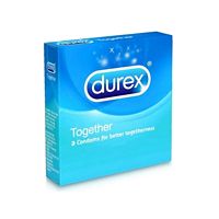Durex Together Better Togetherness Condoms 3-Pack